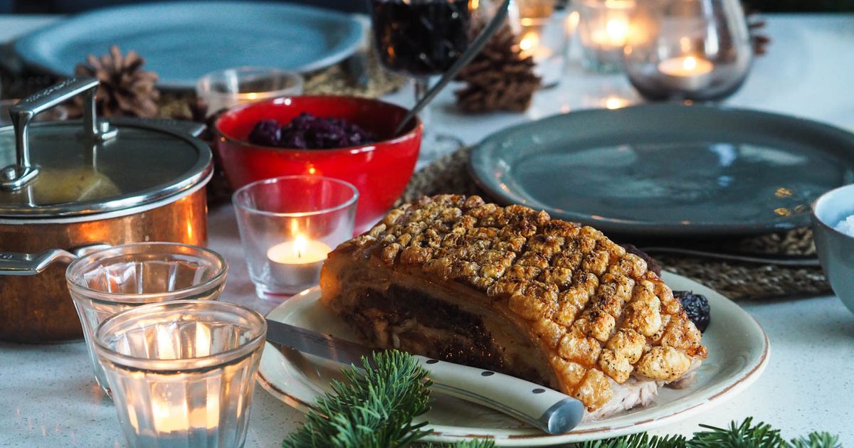 Klassisk ribbe som er langtidsstekt (perfekt svor) | Ida Gran Jansen