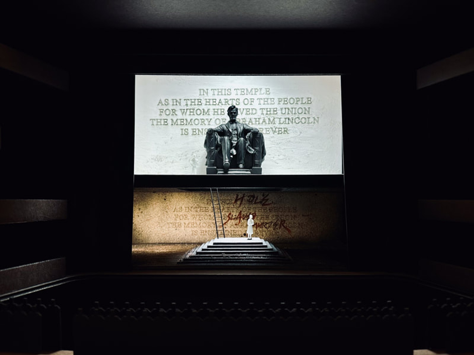 The America Play — scenic design