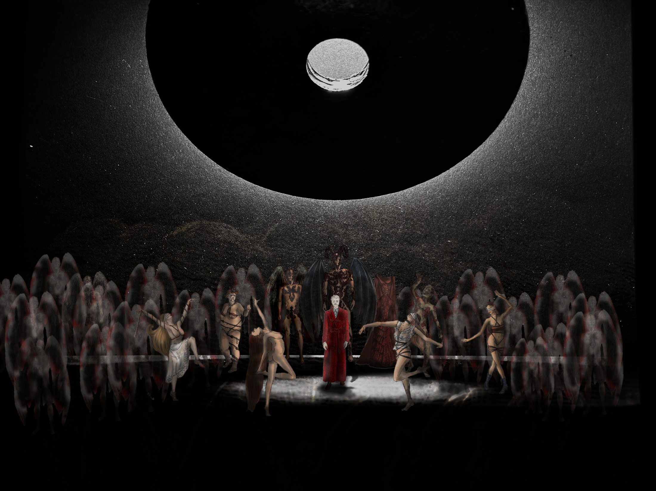 THE TRAGICAL HISTORY of DOCTOR FAUSTUS, production image 2