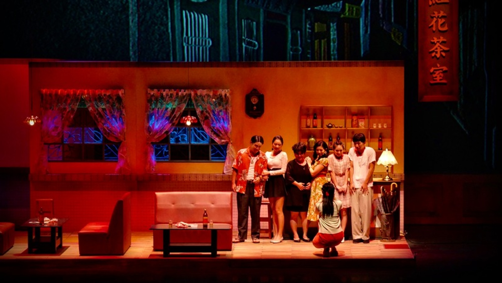 THE WILDFLOWERS BESIDE THE RAILWAY — lighting design