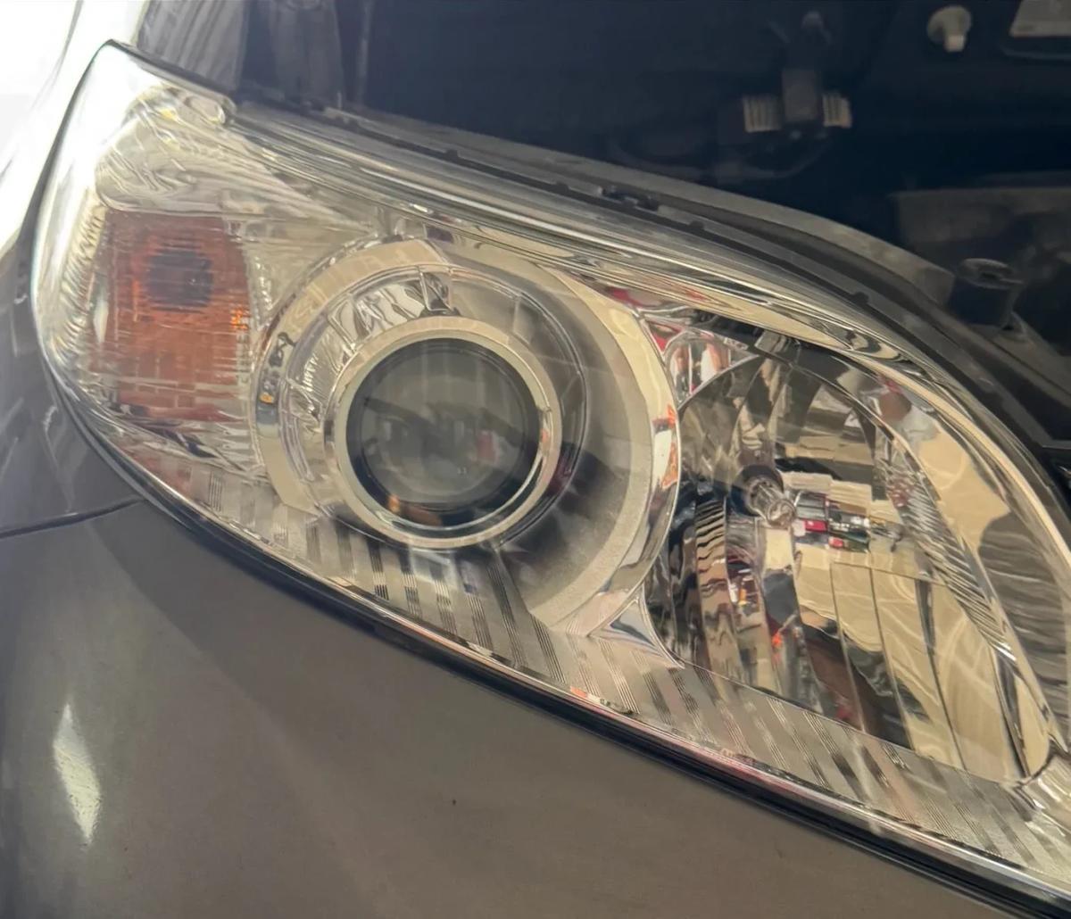 Headlight restoration headlights — after repair
