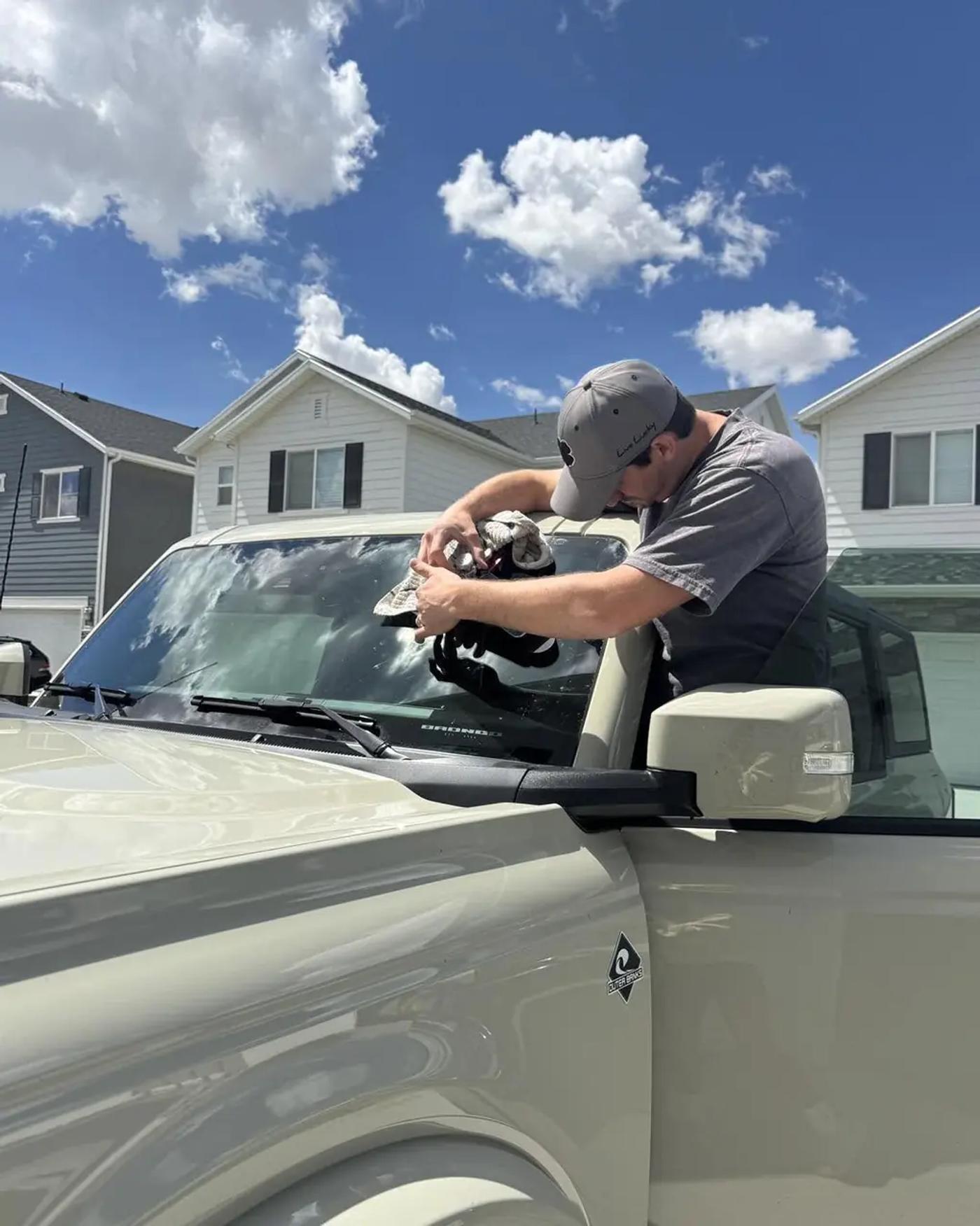 Mobile windshield repair technician — RapidChip Mobile Repair