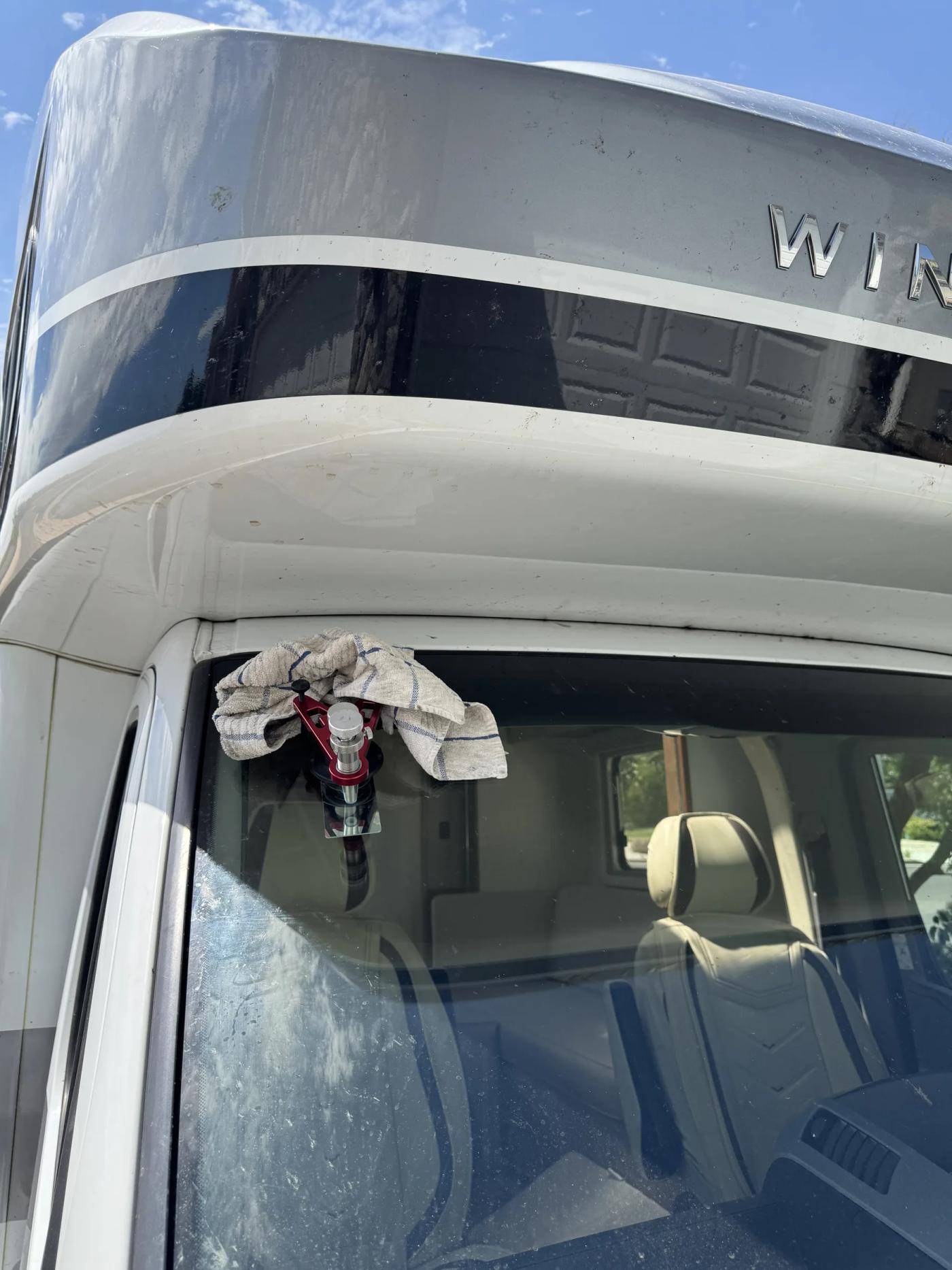Mobile windshield repair vehicle interior — RapidChip Mobile Repair