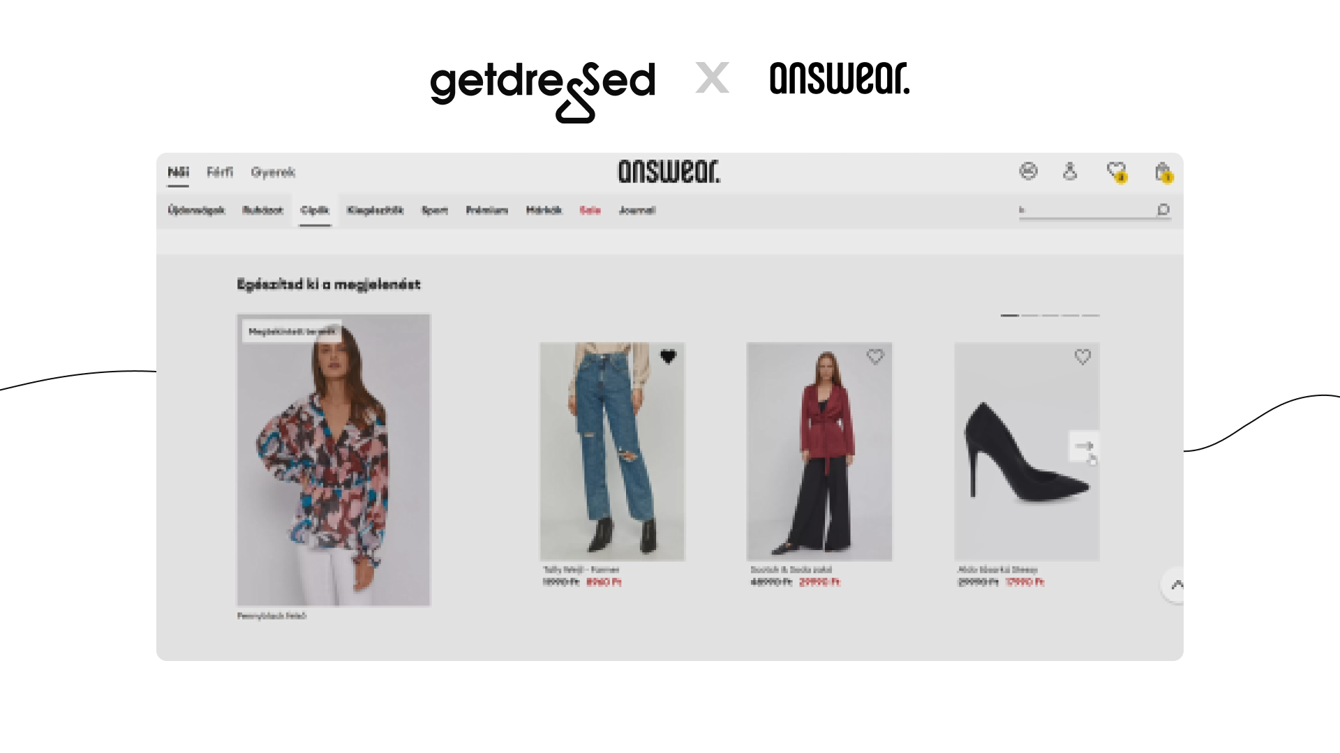 Answear.com x getdressed: 4 MLN outfits in 1 month