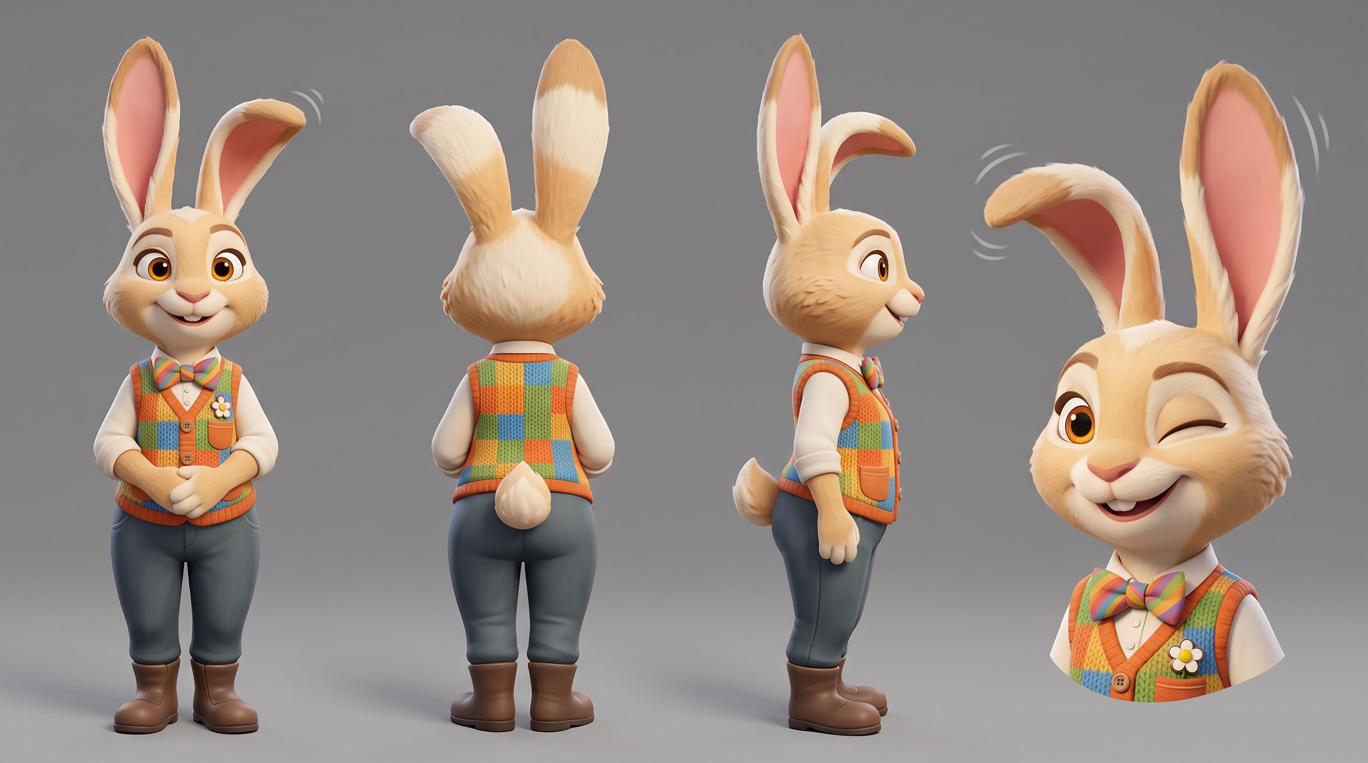 Professor Hop — reference sheet එක