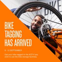 Bike Tagging has arrived!