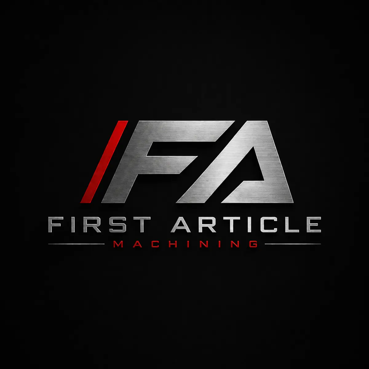 First Article Machining shop