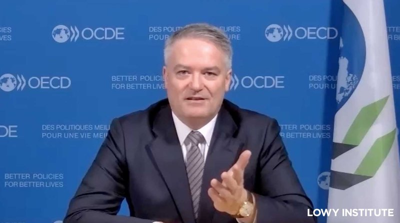 2021 Owen Harries Lecture by Mathias Cormann - screenshot