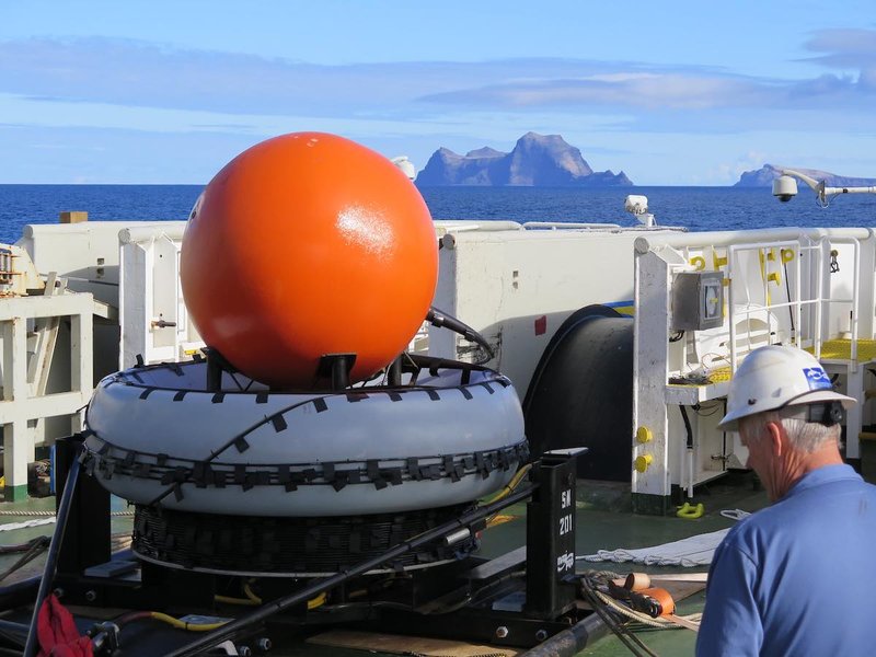 Restoration works for hydroacoustic station HA03 at Robinson Crusoe Island, Chile, part of the network for monitoring nuclear explosions around the globe managed by the Comprehensive Nuclear Test Ban Treaty Organisation (CTBTO/Flickr)