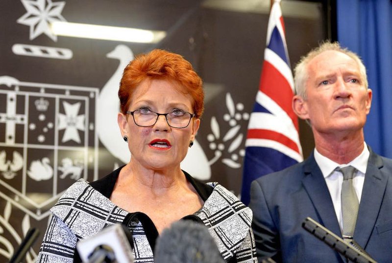 Queensland senator Pauline Hanson