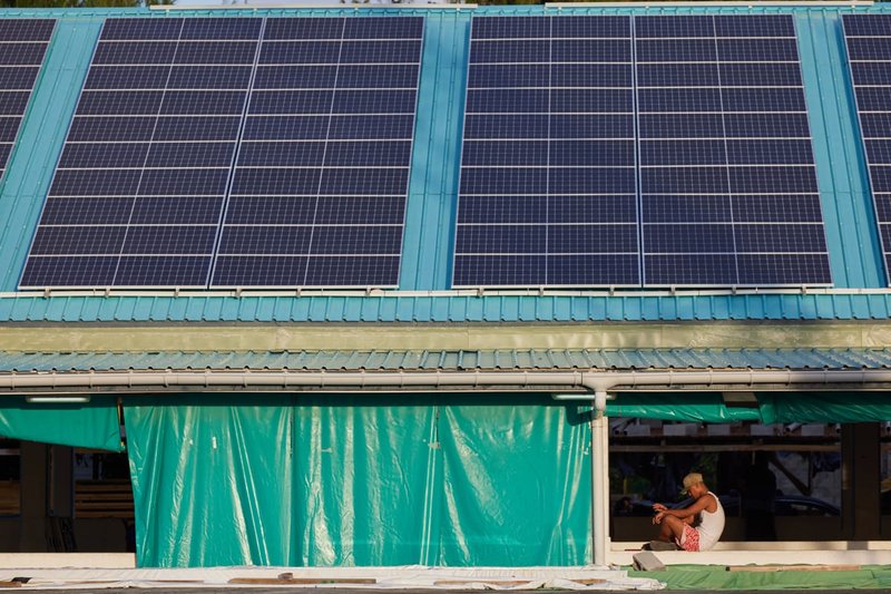 Funafuti, Tuvalu (Samuel Phelps/DFAT)