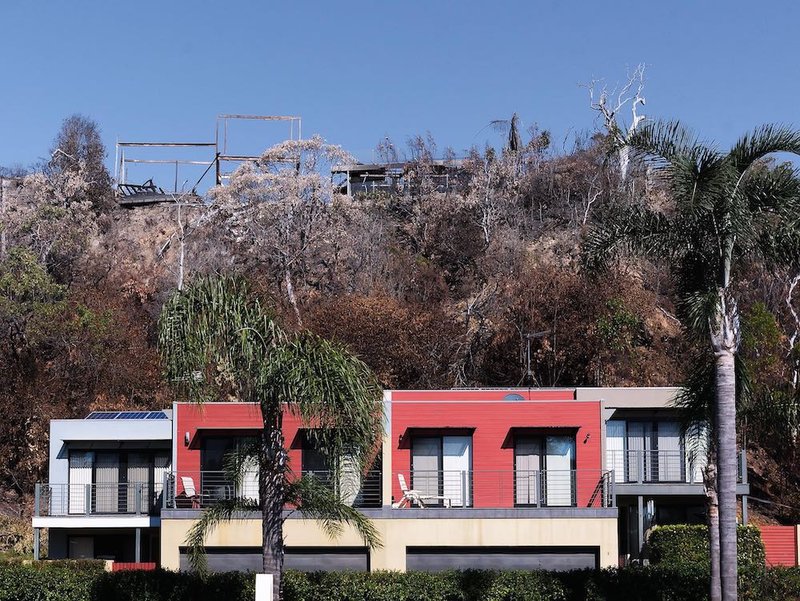 The aftermath of bushfires in Tathra, NSW, 2018