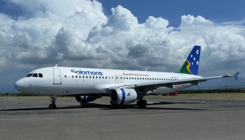 Airliner on tarmac