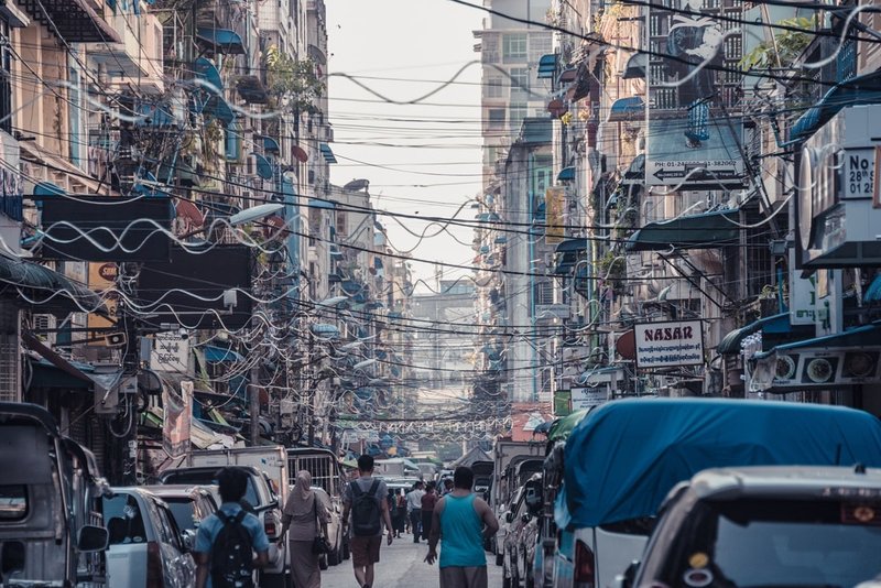 Yangon street