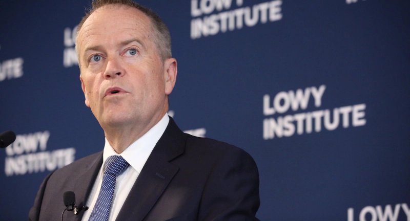 Opposition leader Bill Shorten