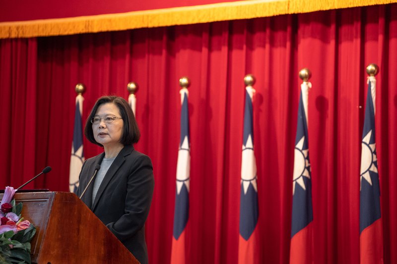 President Tsai Ing-wen (Photo: Taiwanese Presidential Office/ Flickr)