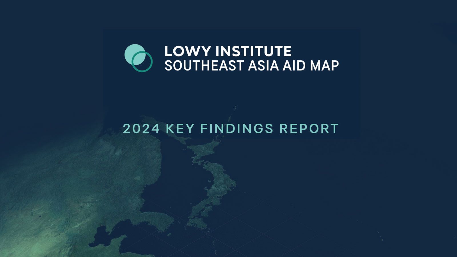Southeast Asia Aid Map 2024 - Key Findings Report | Lowy Institute