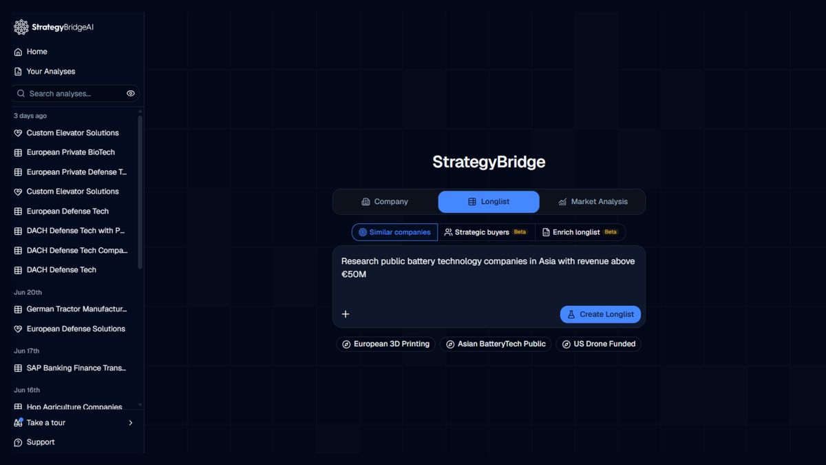 Platform update