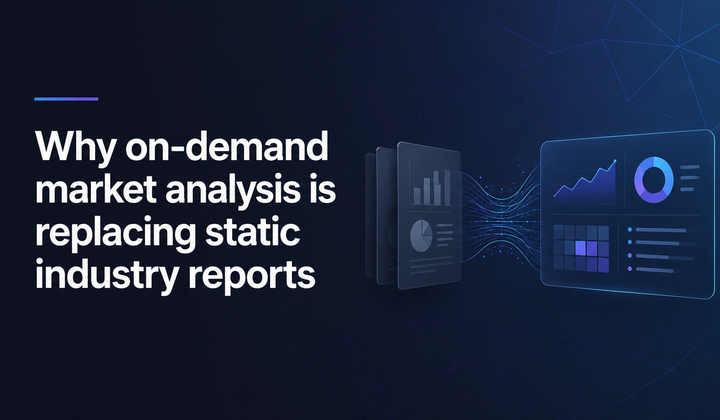 Why static industry reports are no longer enough
