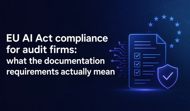 EU AI Act compliance for audit firms: what the documentation requirements actually mean