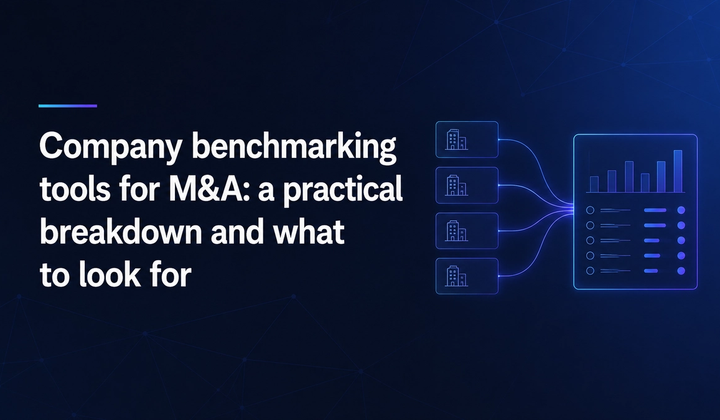 Benchmarking tools for M&A: what matters in practice