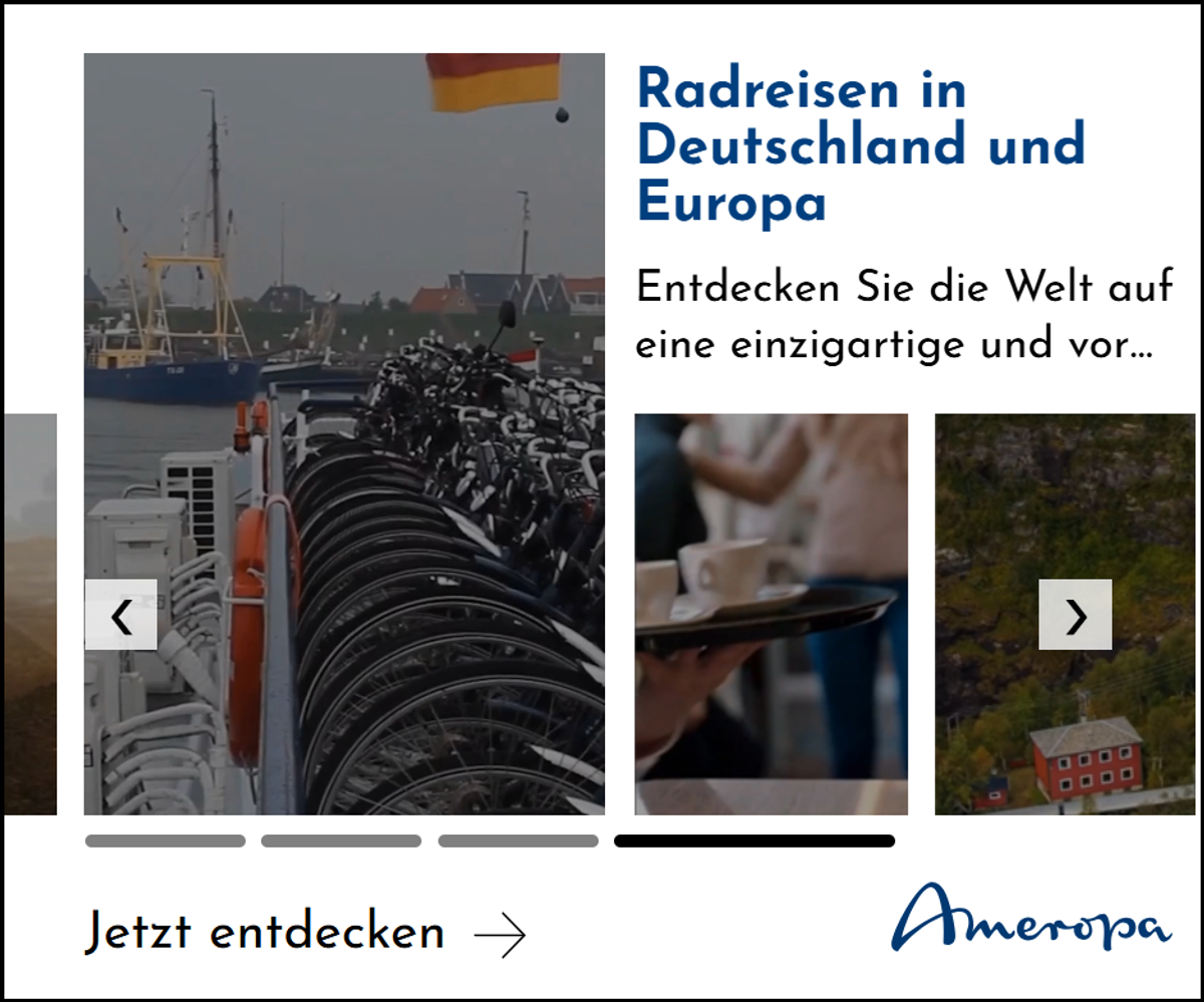 Video Slider Ad Format for Ameropa