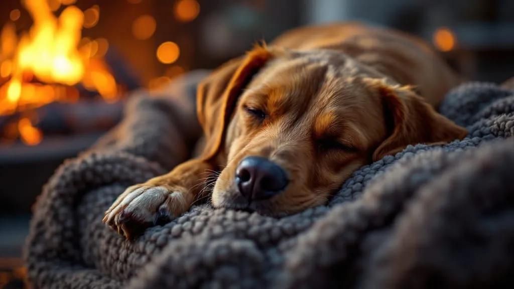A very sleepy flyball dog