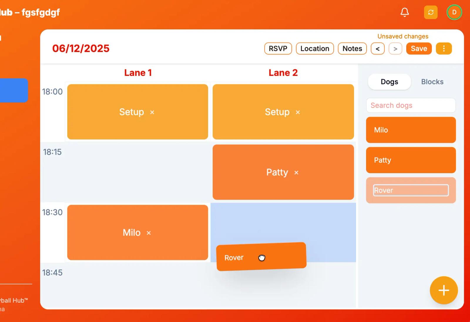 What's new in Flyball Hub: race tracking, competitions, and a lot more