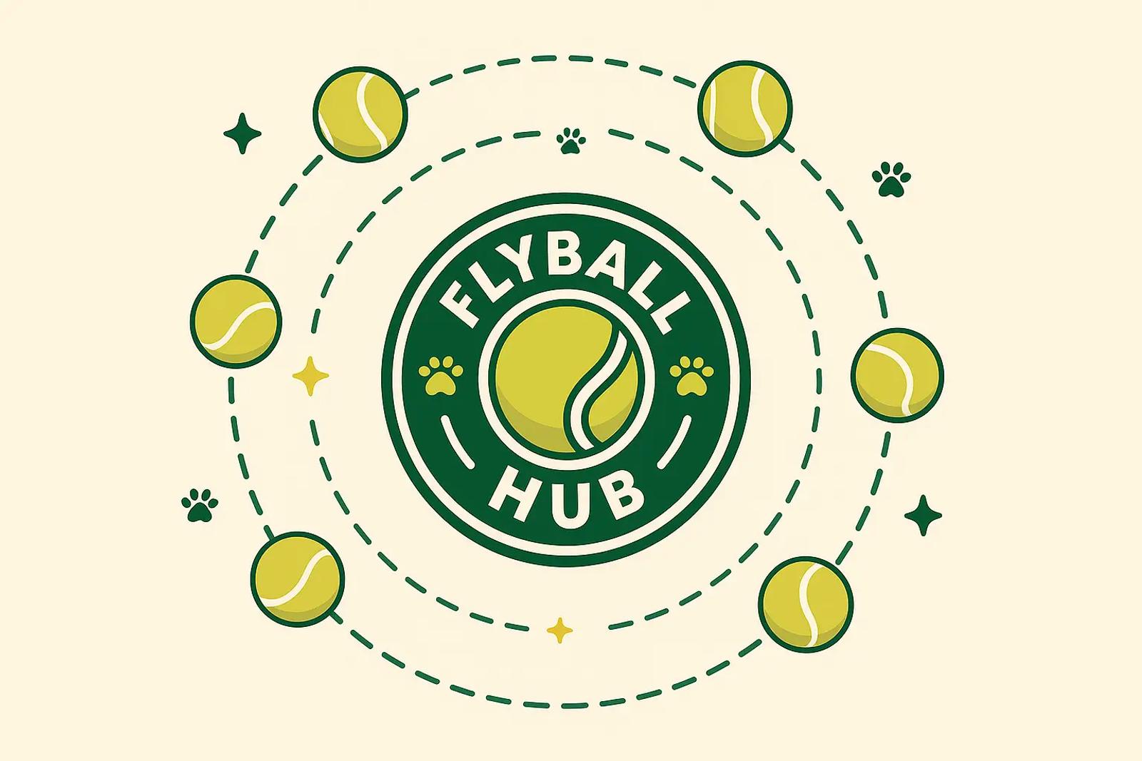 Flyball Hub logo graphic