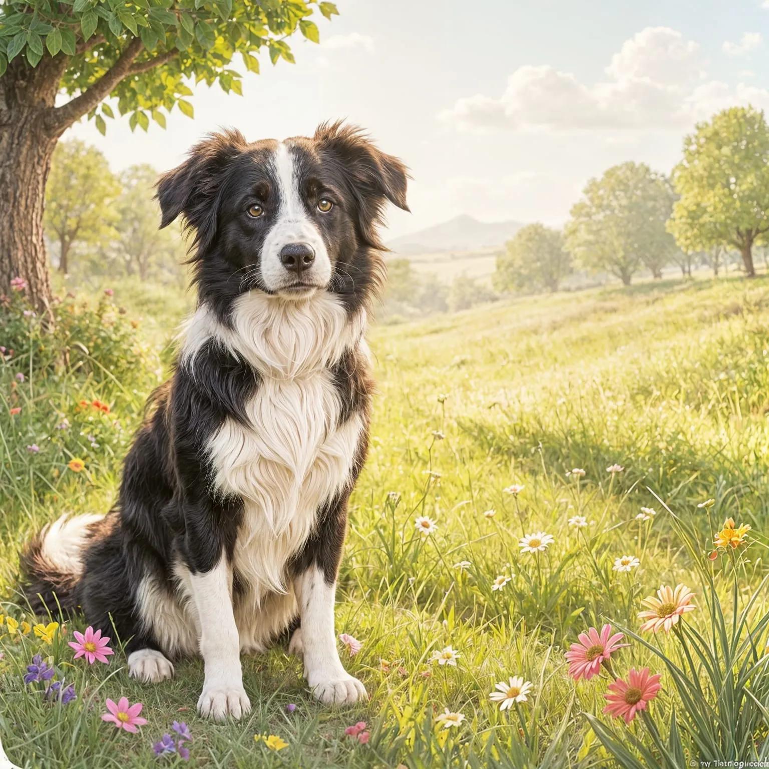 Cute border collie