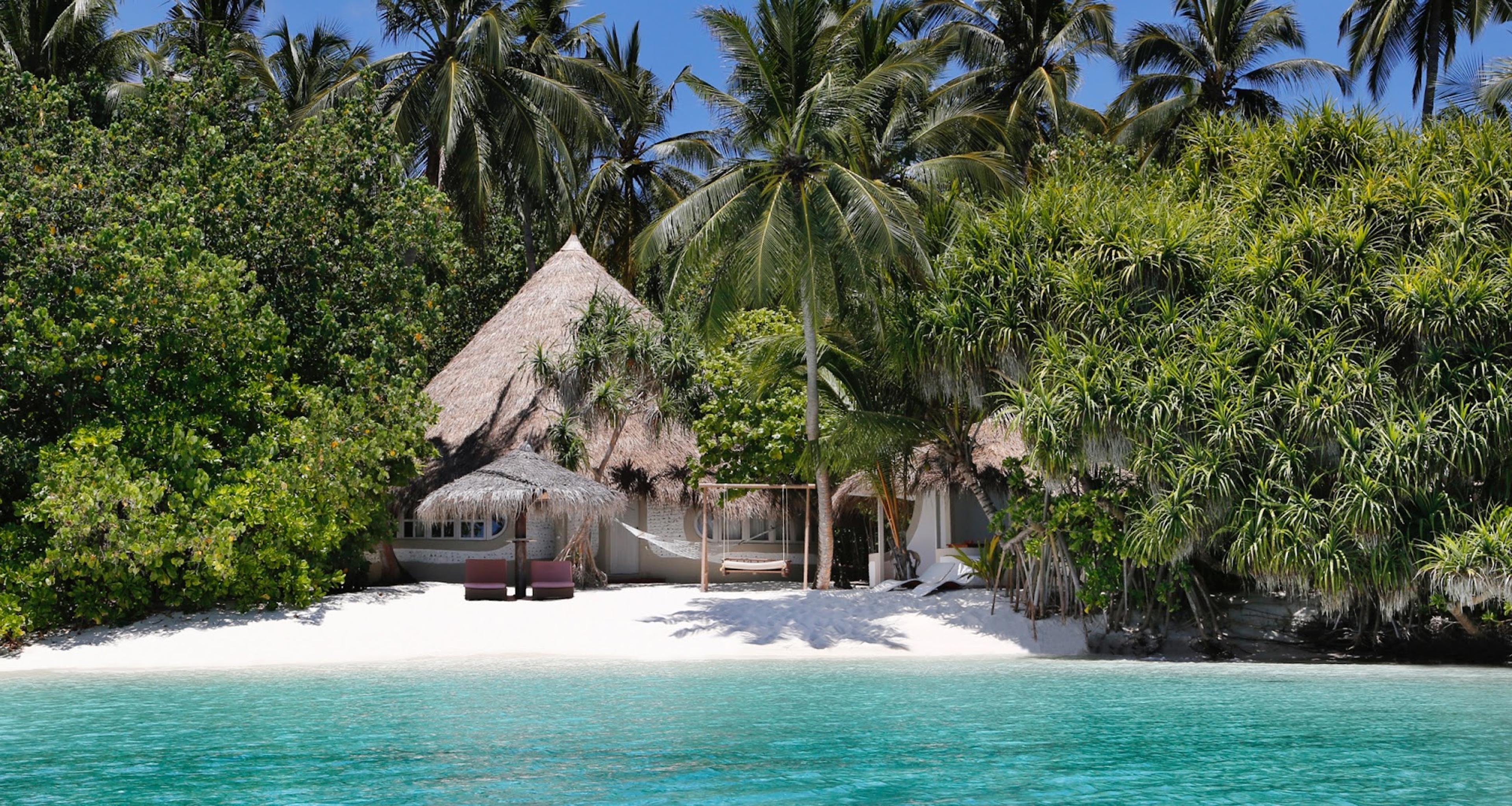 Beach Villa with its private beach