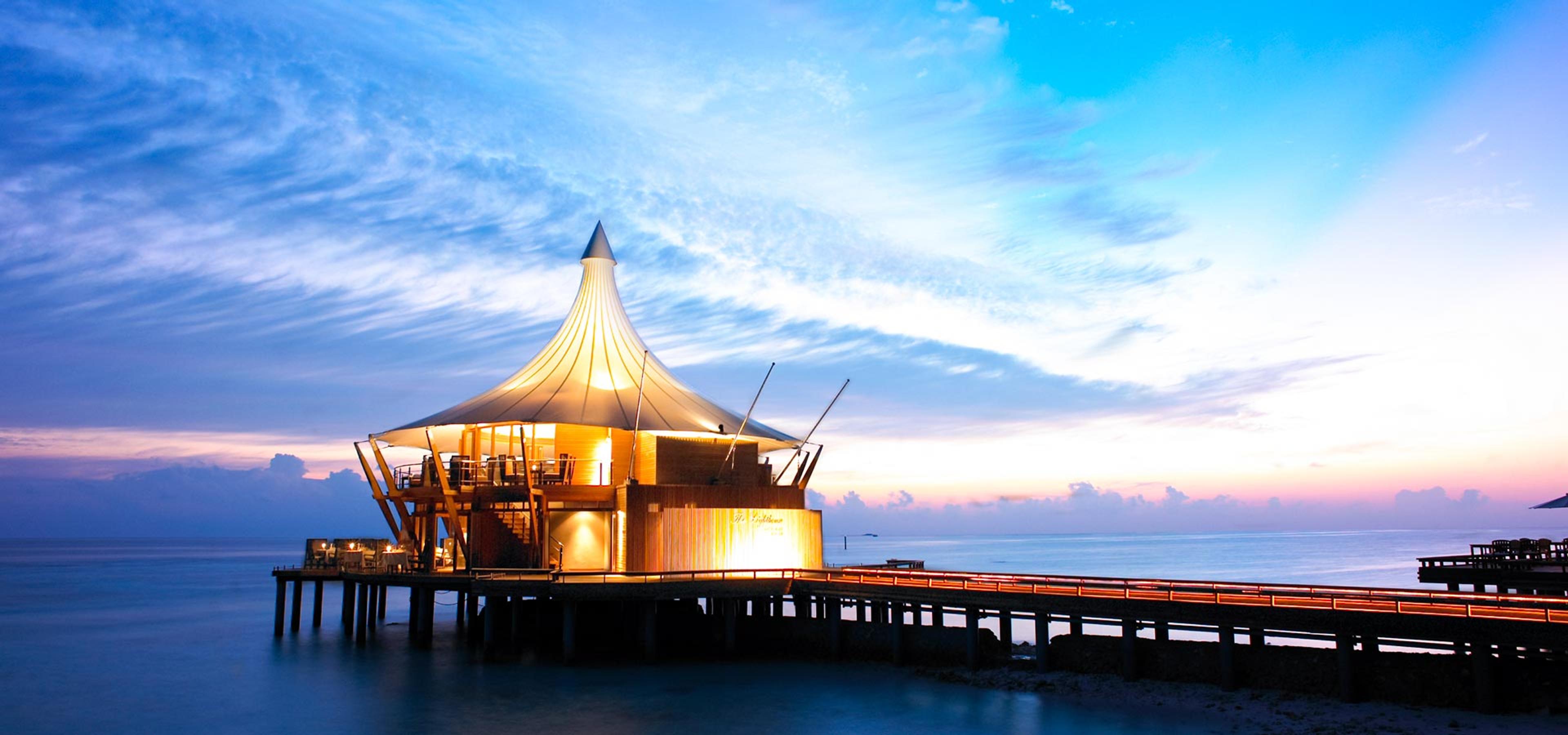 The Lighthouse Restaurant at Baros Maldives