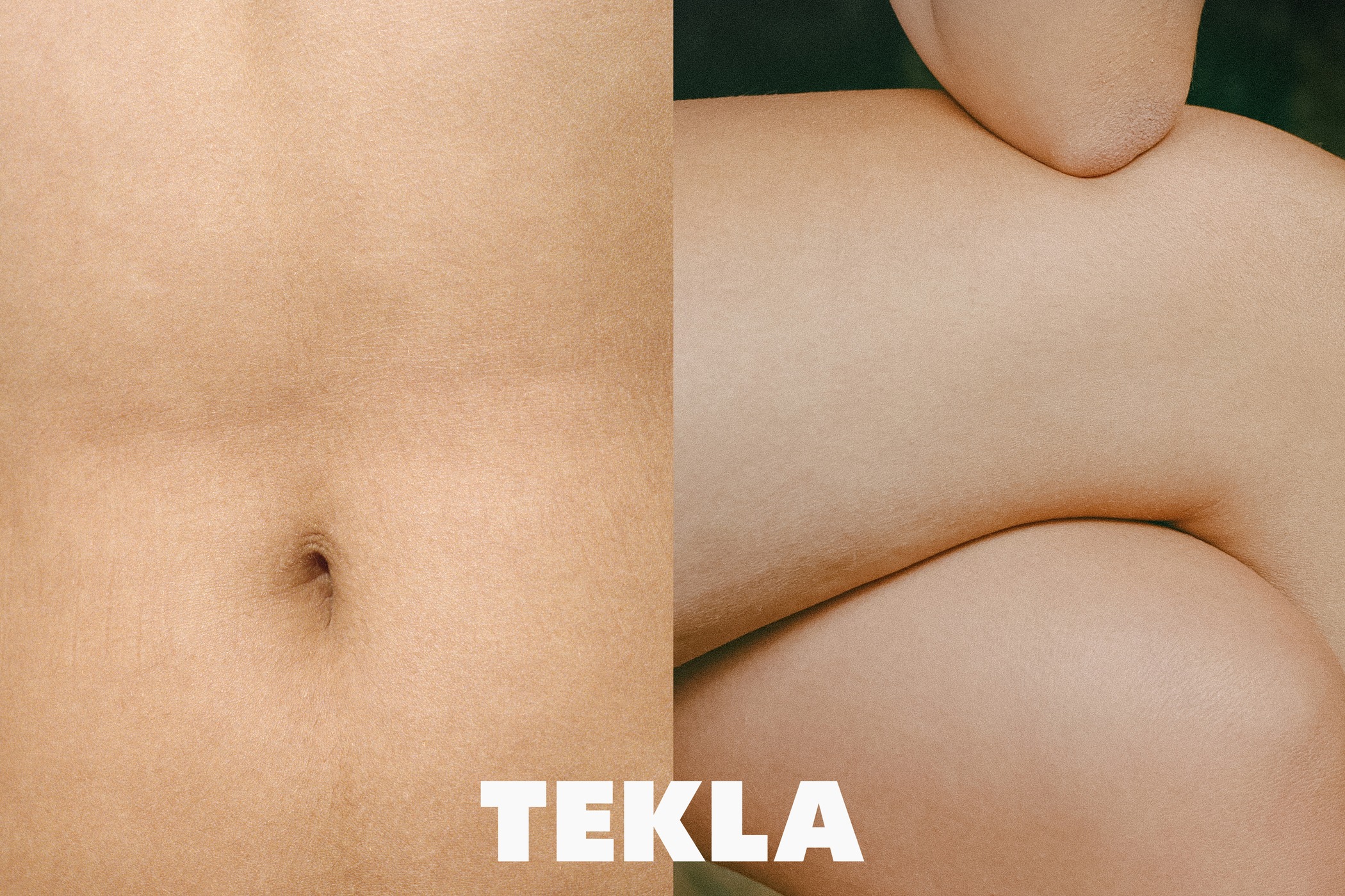 Tekla sleepwear campaign art direction shot by Polly Brown