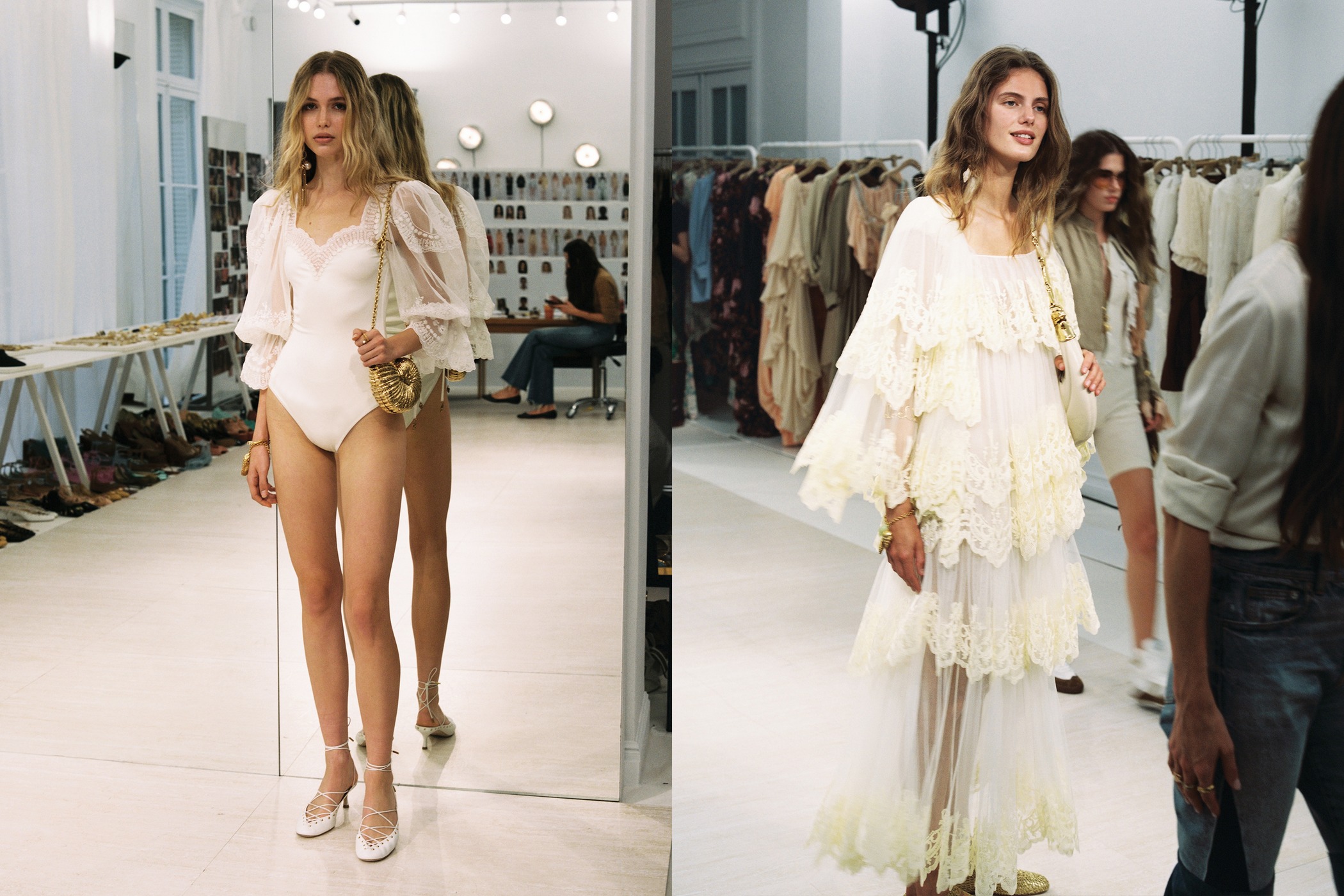 Fittings Chloé Summer 2025 by Creative Director Chemena Kamali 