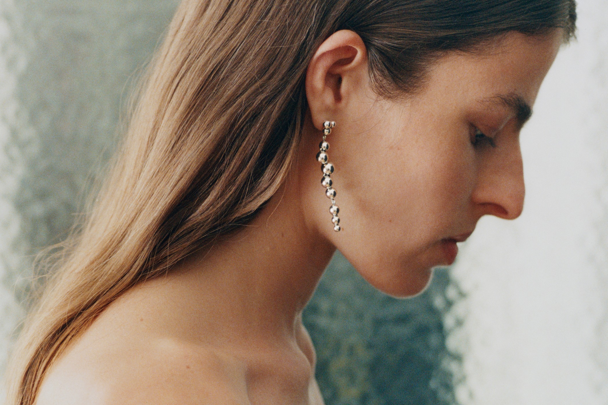 Georg Jensen SS25 campaign shot by Chaumont–Zaerpour