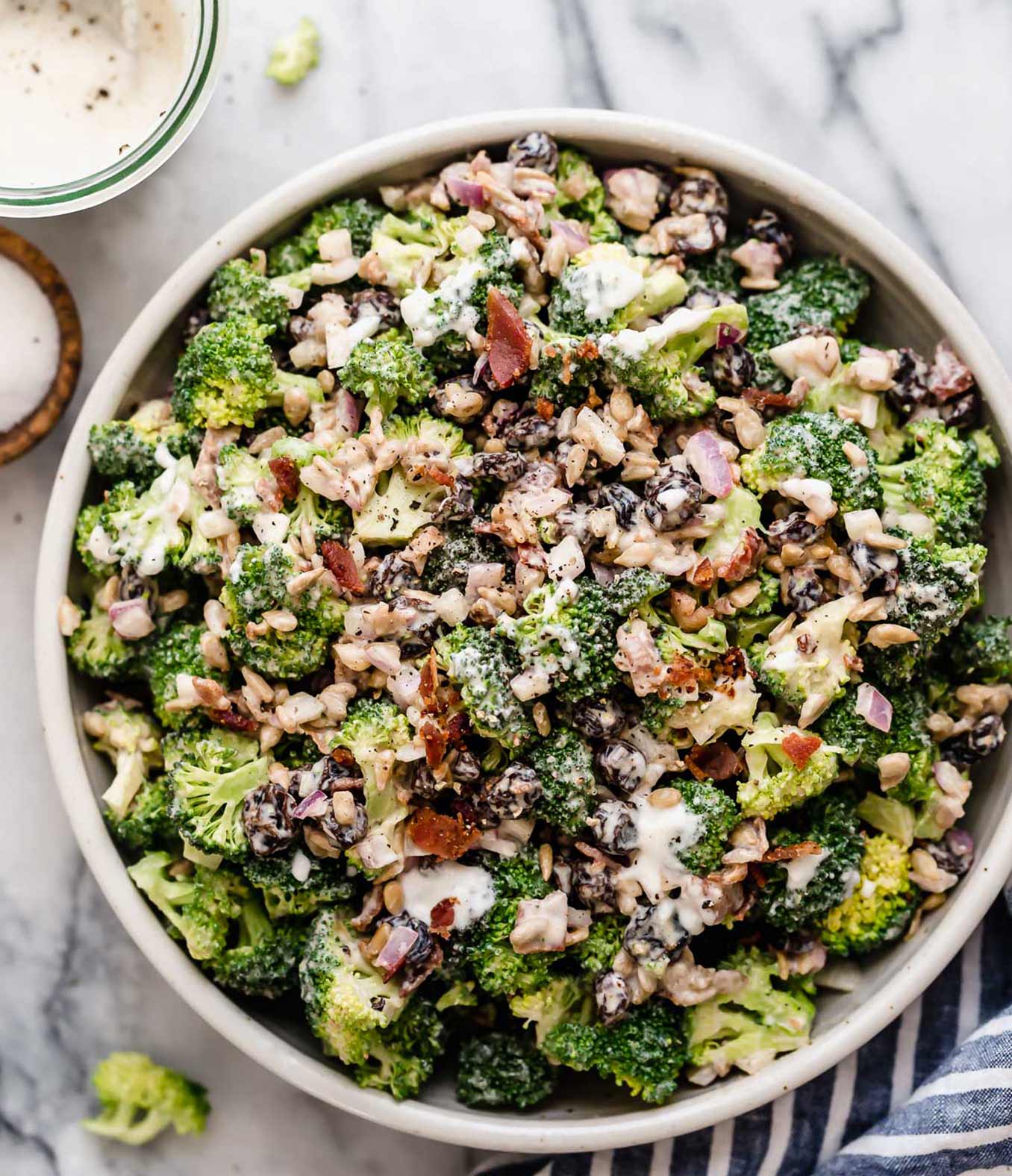 Creamy Mayo-Free Broccoli Salad with Organic Valley