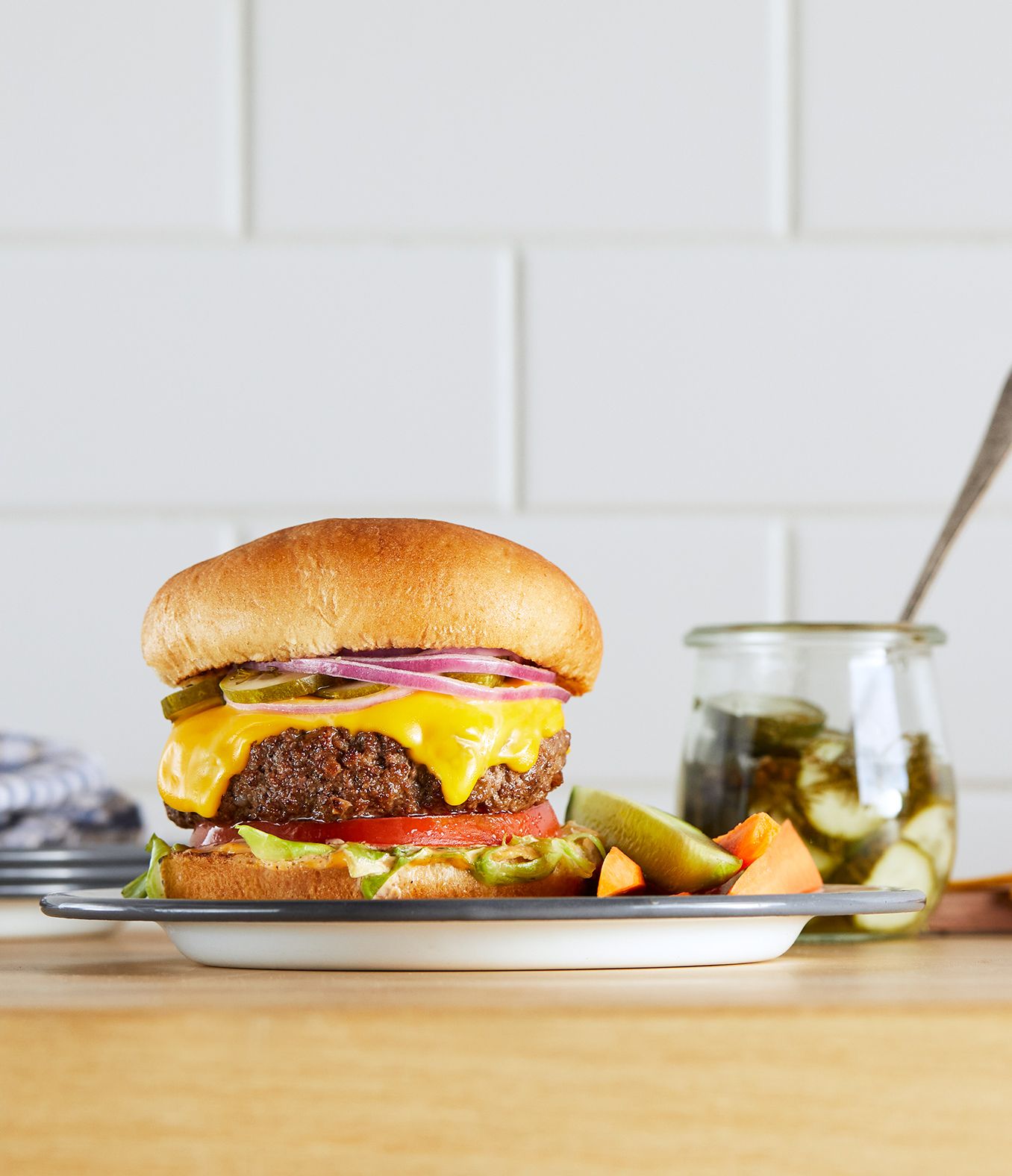 Best Cheeseburger with Special Sauce with Organic Valley