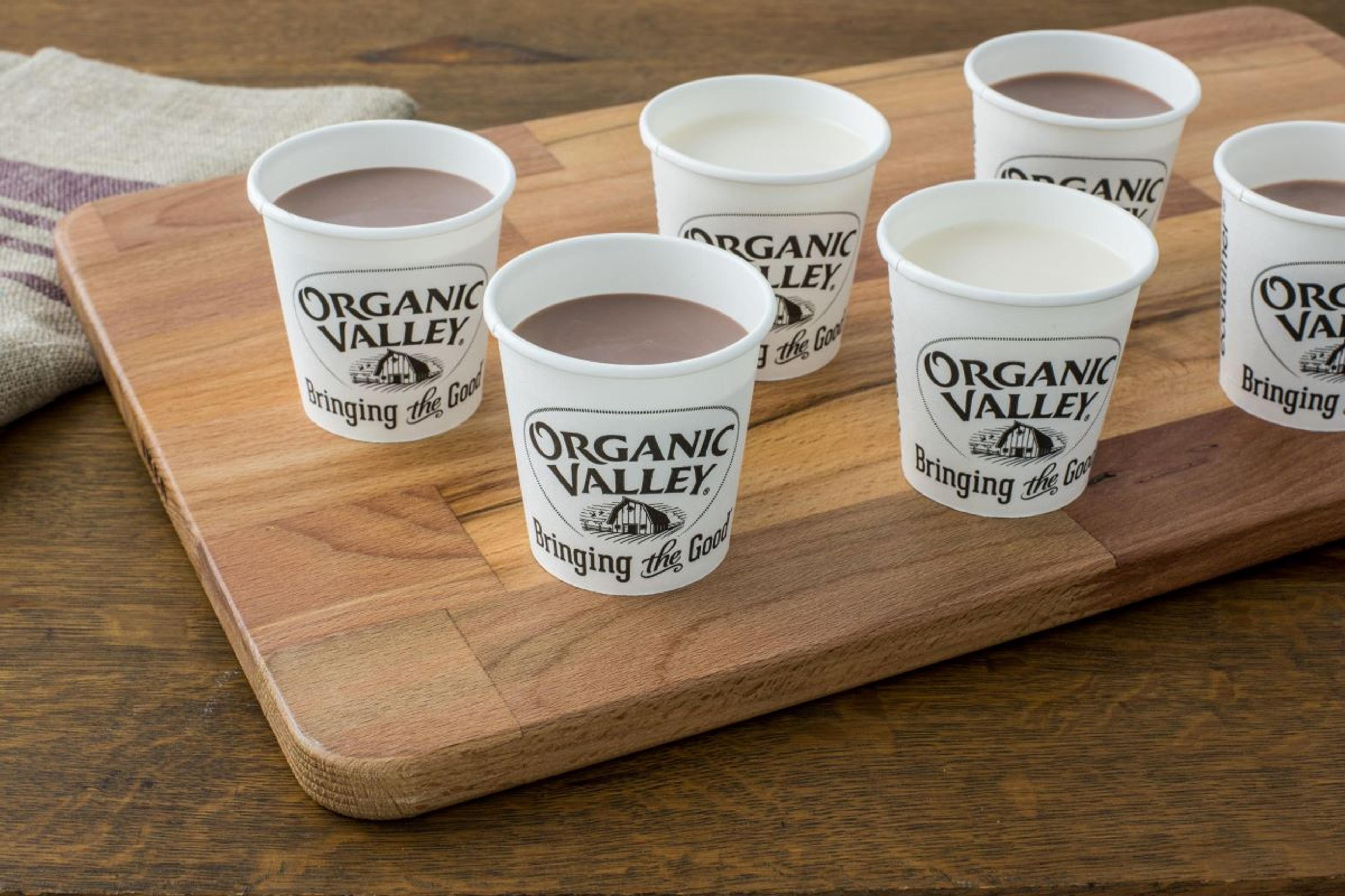 Organic Valley Chocolate Milk uses fair trade ingredients.