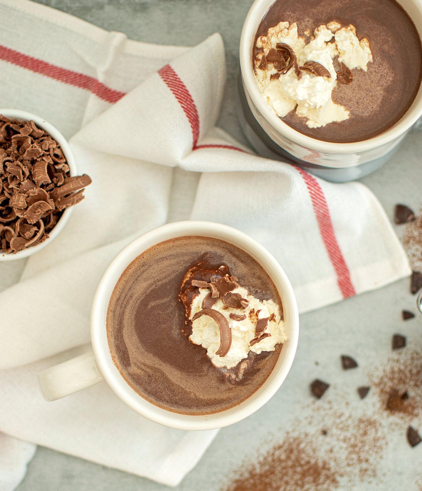 Easy Dark Hot Chocolate with Organic Valley
