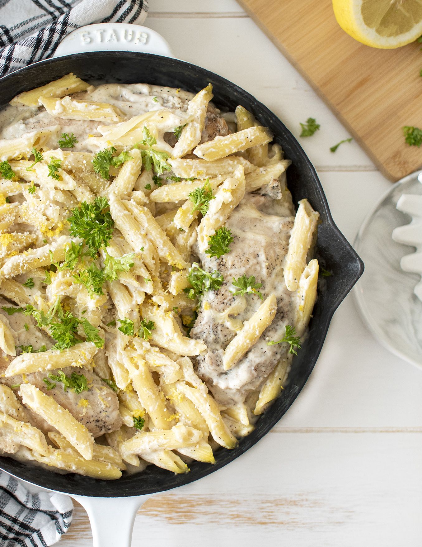 Creamy Chicken Pasta with Organic Valley
