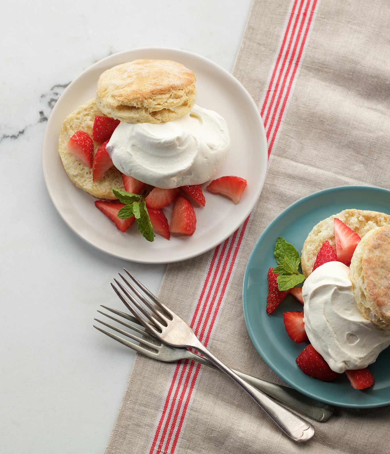 Simple Strawberry Shortcake with Organic Valley