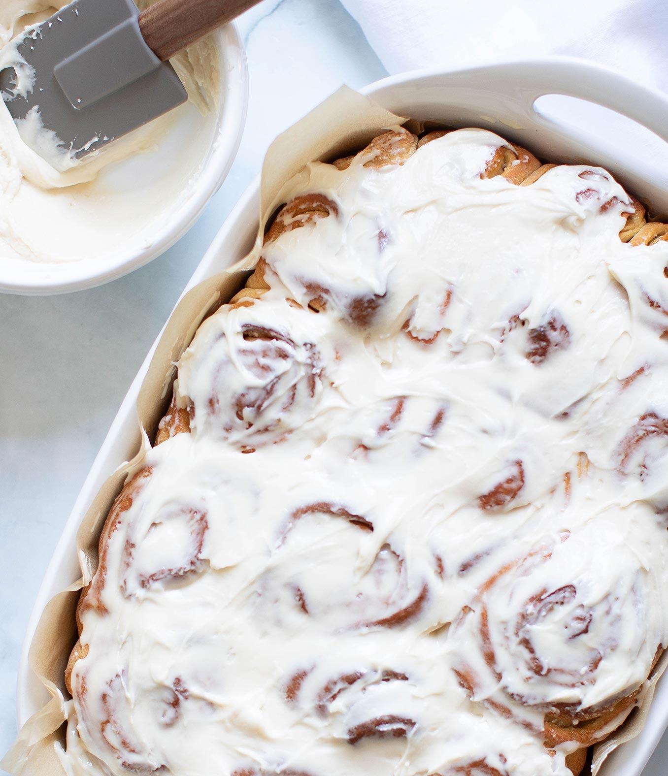 Homemade Classic Cinnamon Rolls with Organic Valley