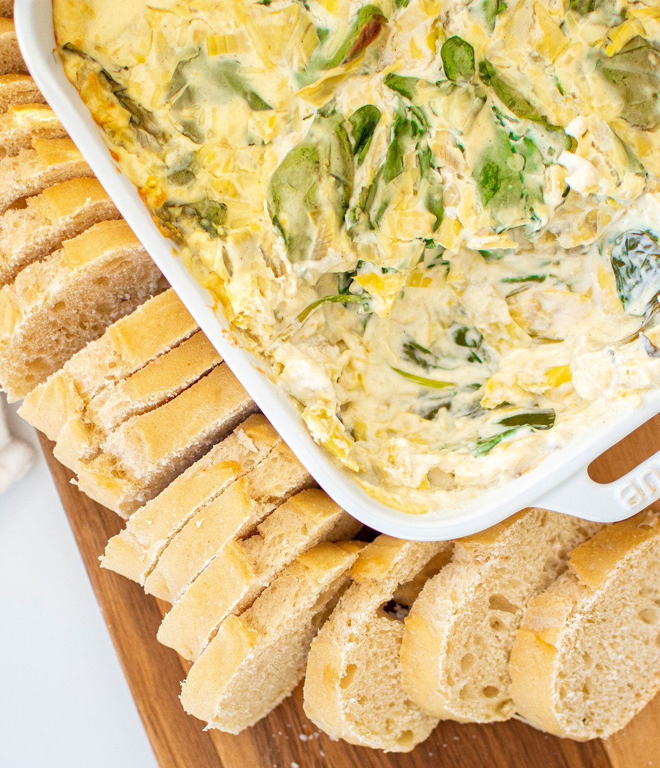Spinach Artichoke Dip with Organic Valley