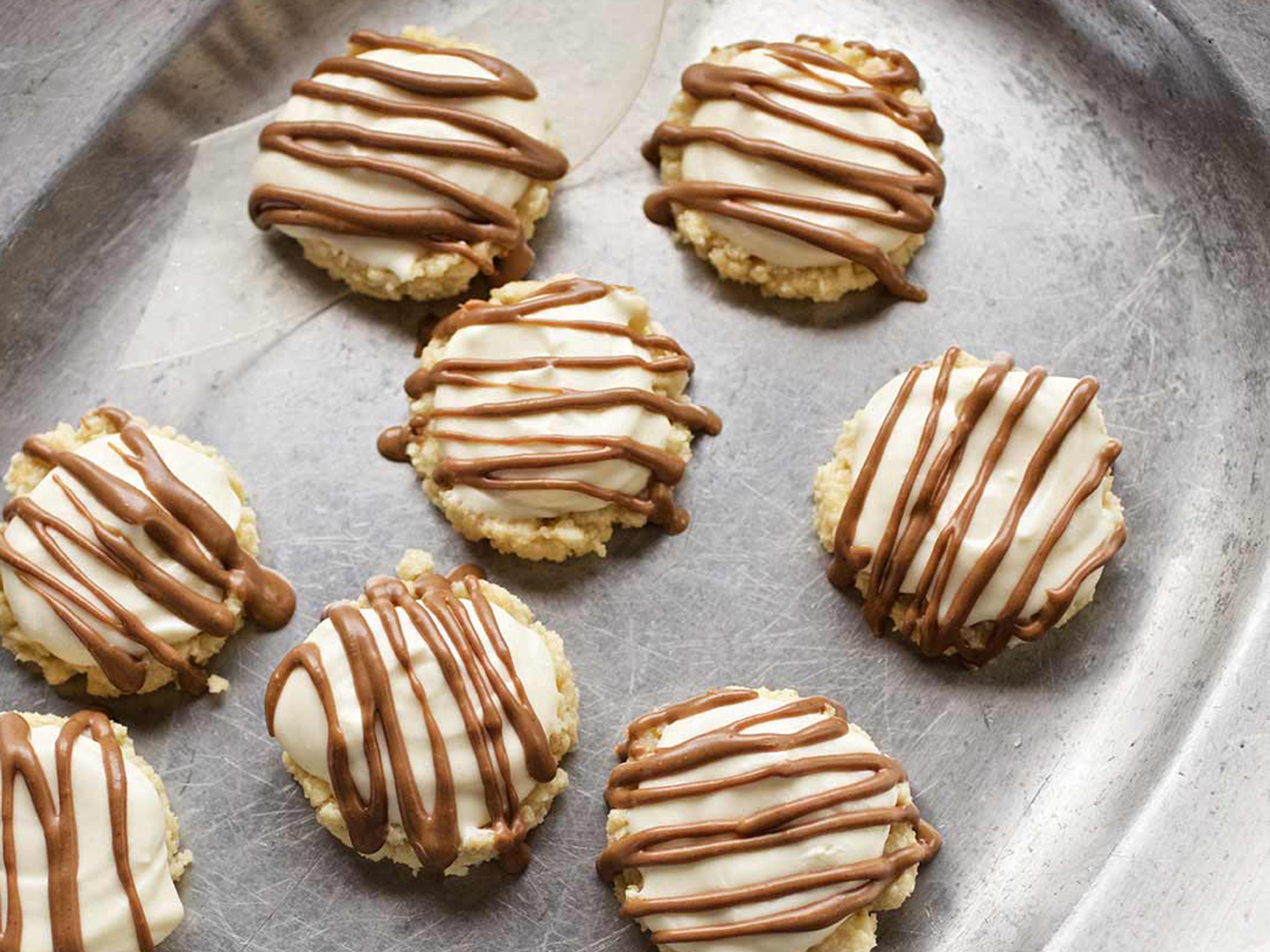 White Chocolate Cheesecake Cookies.