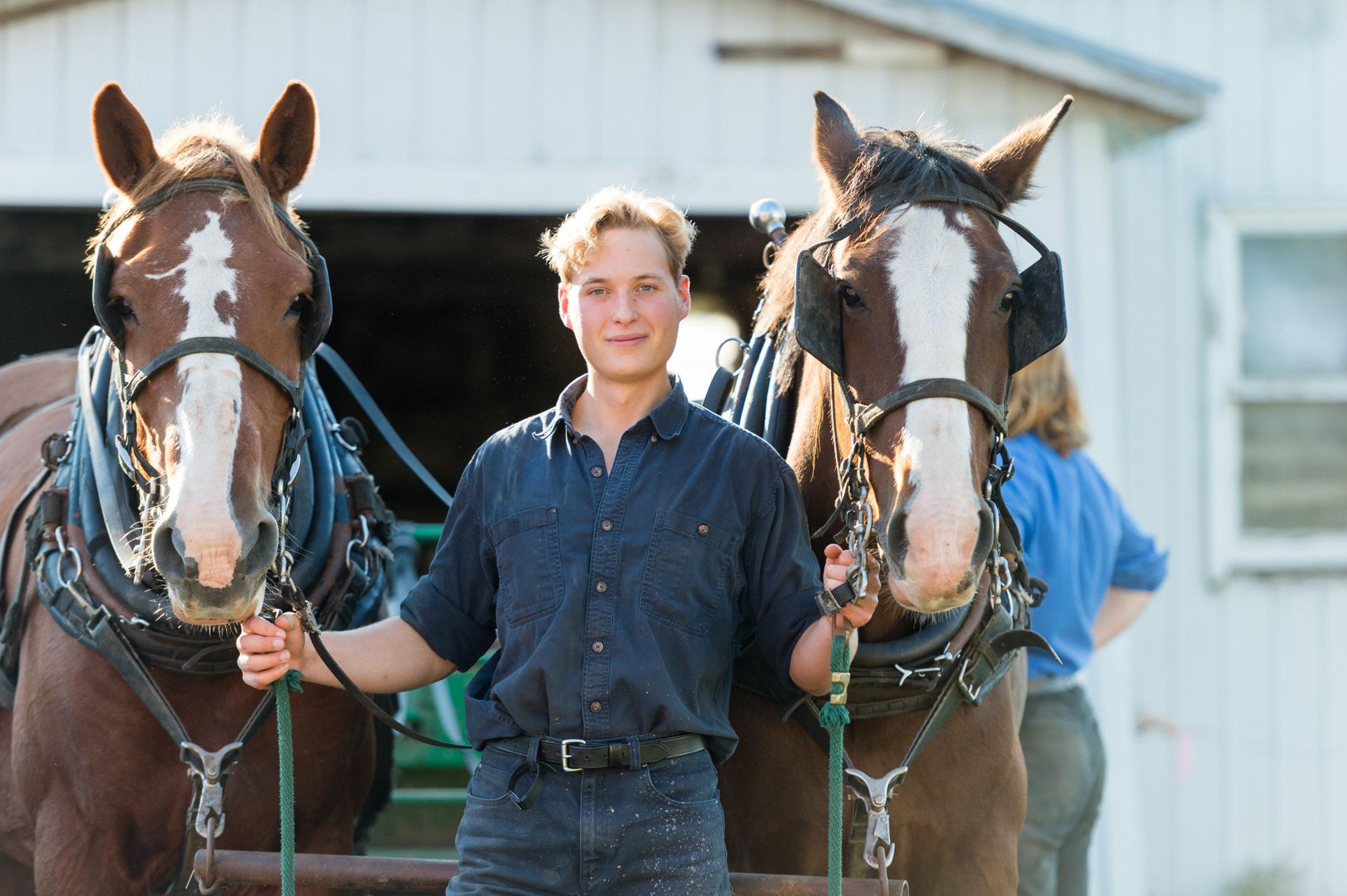 The Kent family farm in New York.
