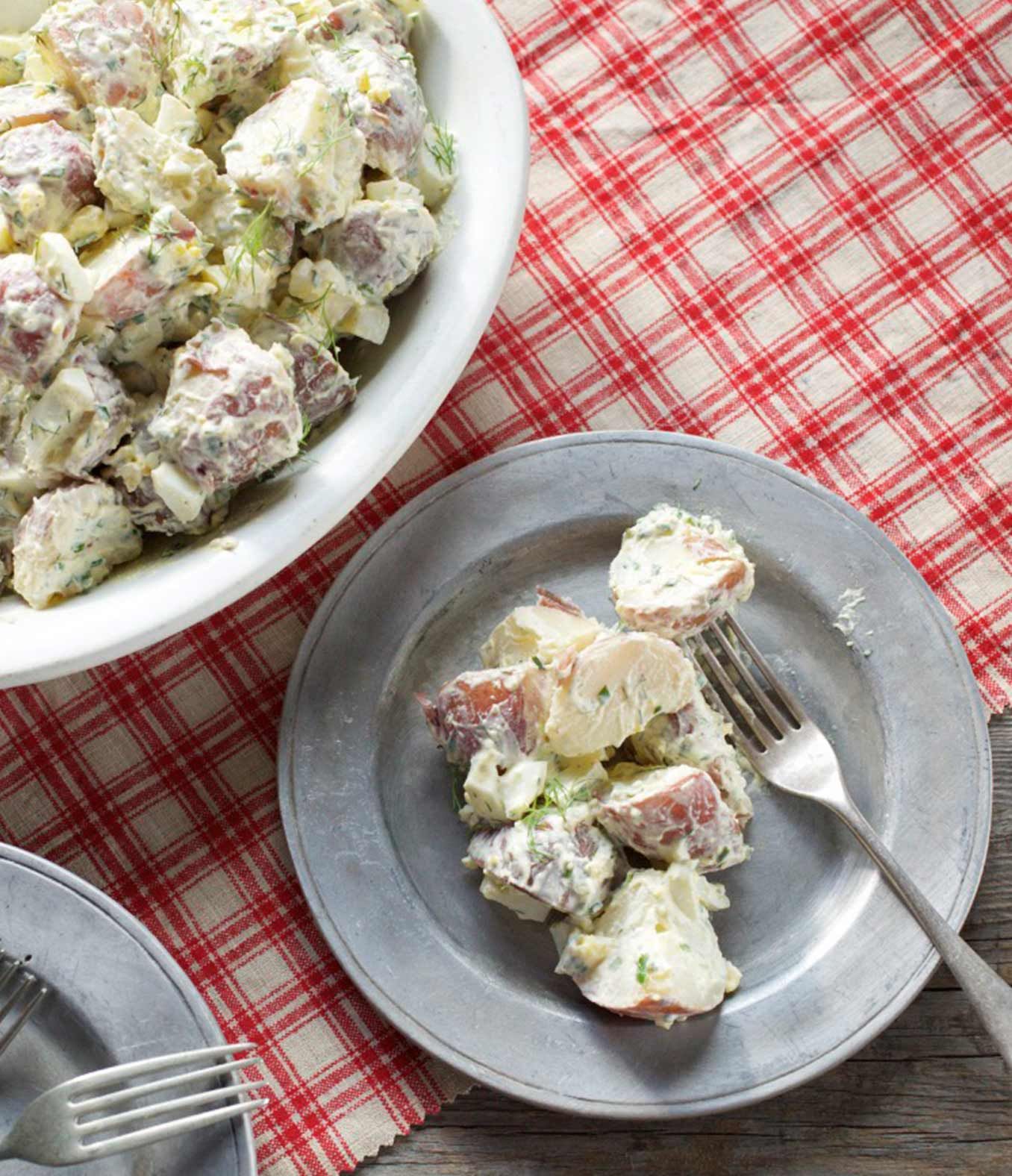 Picnic Potato Salad with Organic Valley