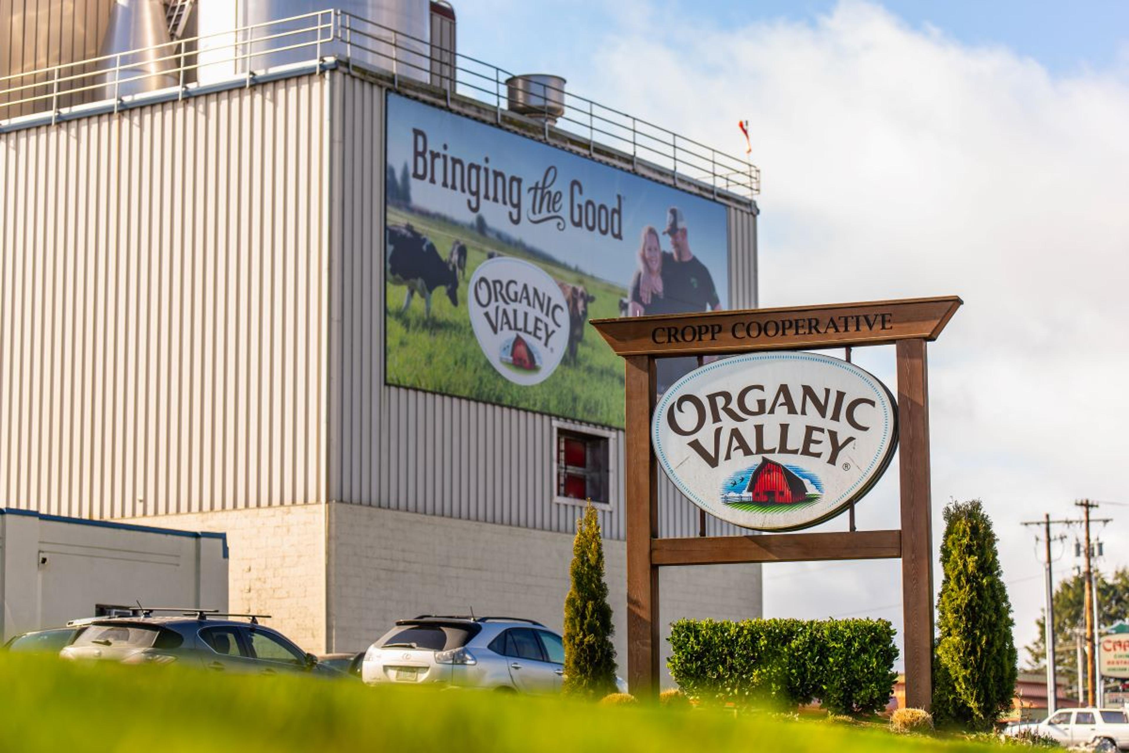 Organic Valley’s McMinnville Creamery in Oregon.