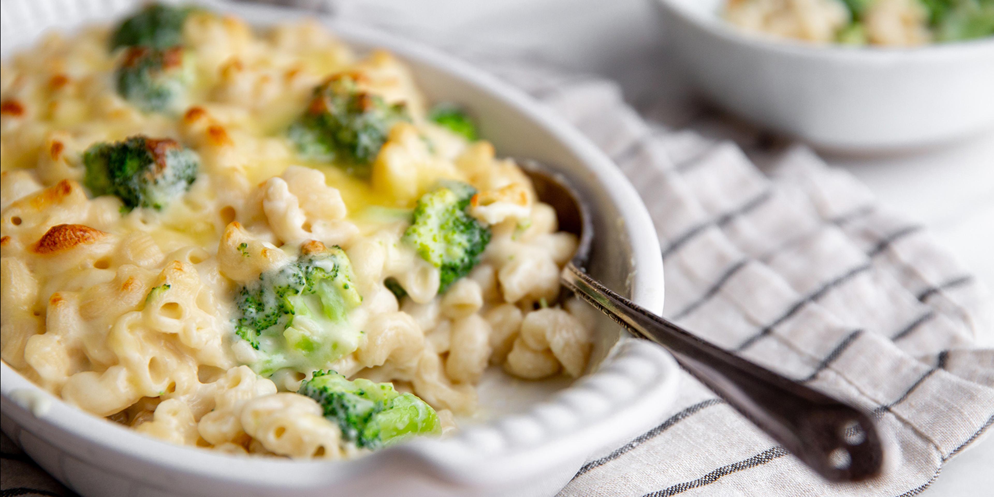 Homemade mac and cheese with veggies. Photo contributed by Nicki Sizemore of From Stratch Fast.