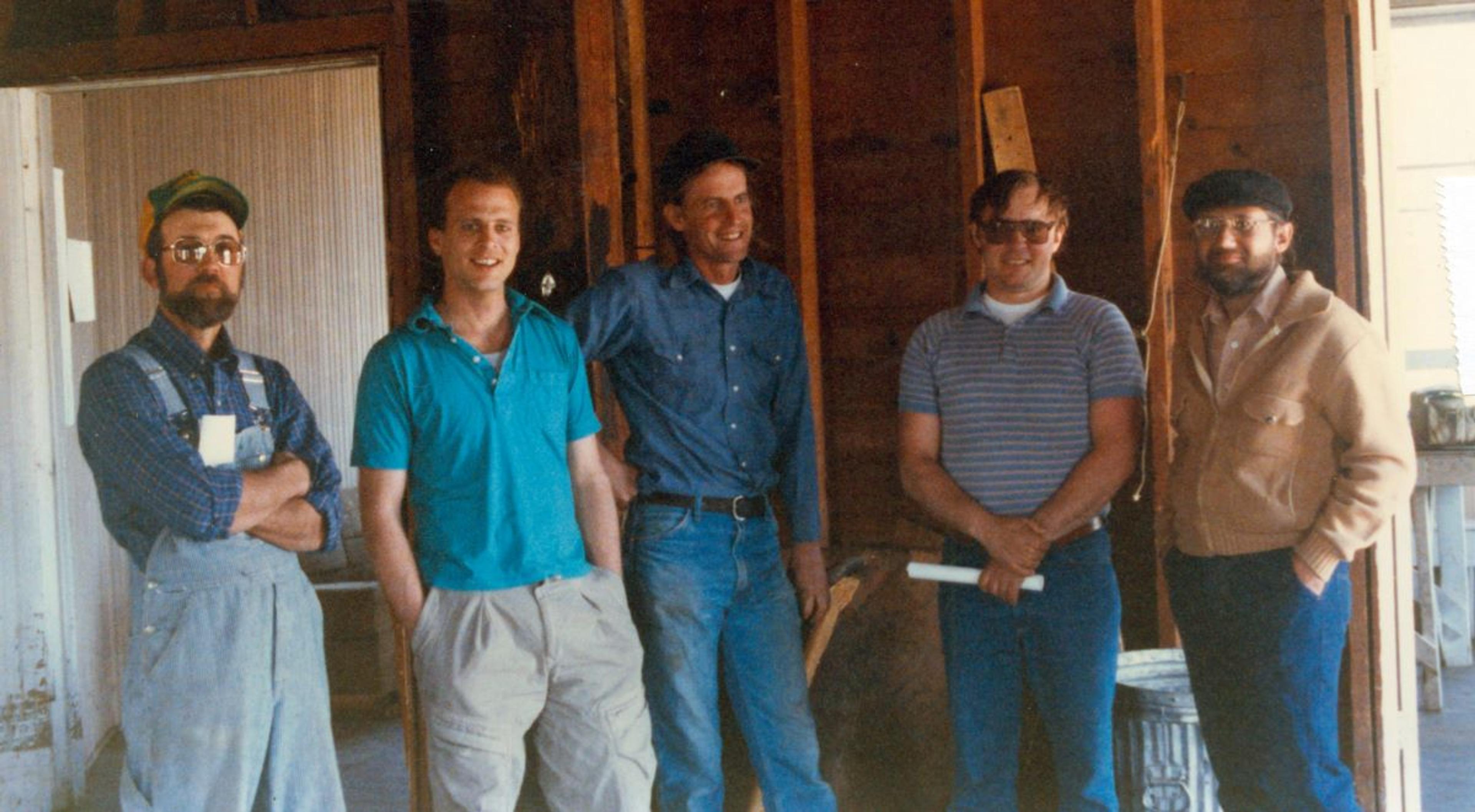 Organic Valley’s founders in 1988.