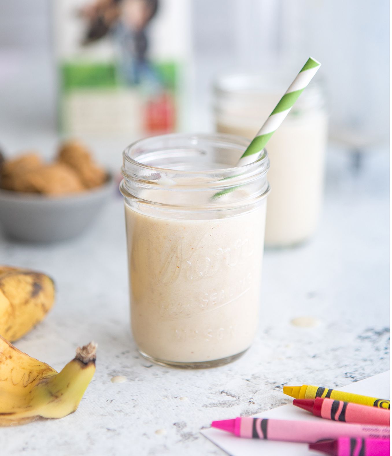 3-Ingredient Peanut Butter Smoothie with Organic Valley